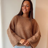 Sally Mohair Pull Beige