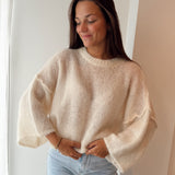 Sally Mohair Pull Ecru