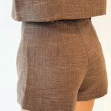 Vintage linen Blazer Hazel