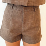 Vintage linen Blazer Hazel