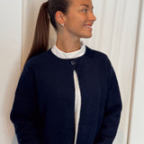 Navy cardigan