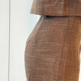 Vintage linen Blazer Hazel