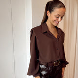 Estée blouse brown