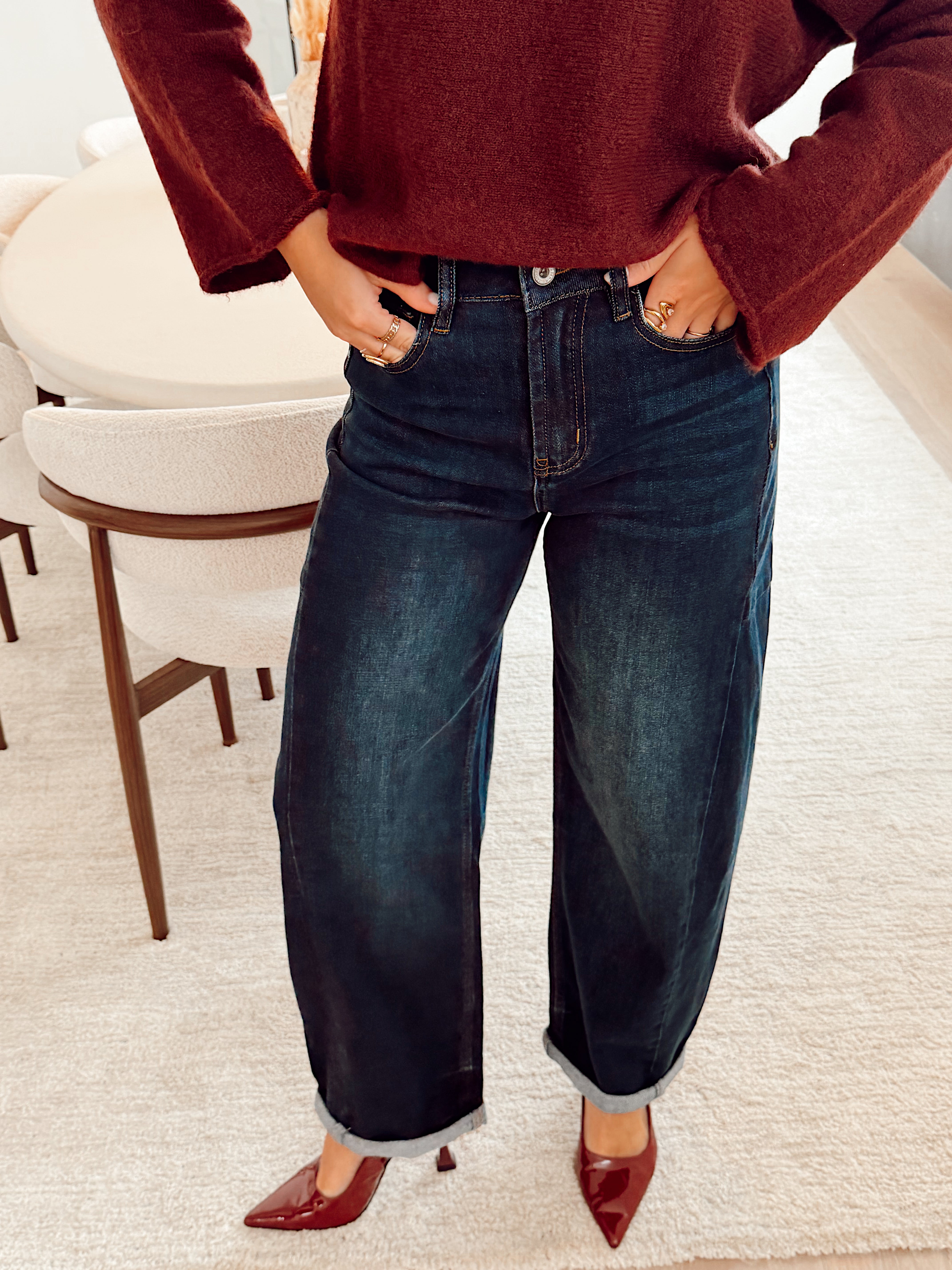 Chimay brush barrel jeans b605