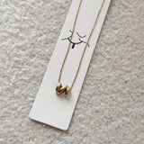 Mini hoops necklace