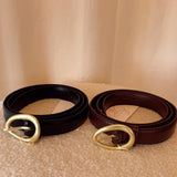 Golden detail belt