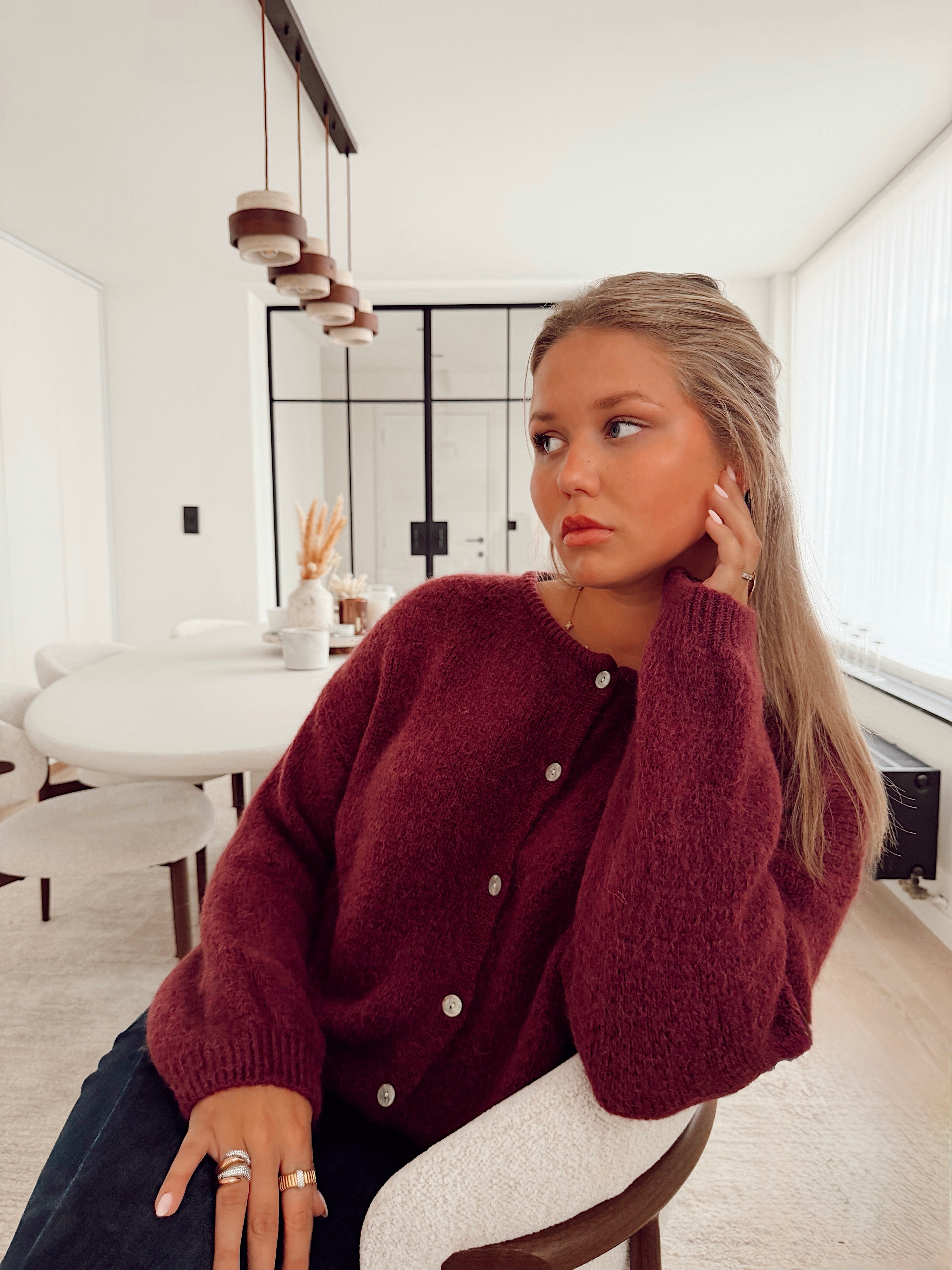 Knitwear Wine - Chara B610