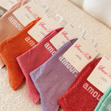 Amour glitter socks