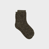 Glitter Socks Kakhi