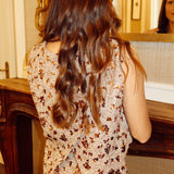 Light brown sequin ensemble