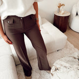 New amster pants choco b605