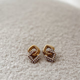 Twisted earrings
