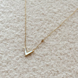 Mini V necklace