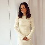 Butteryellow ruffled dress