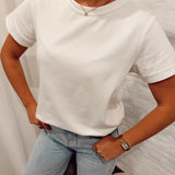 White tee