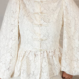 Royal blouse white - 61184AT