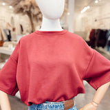 Iconic Tee Bordeaux