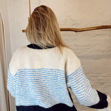 Cozy knit DARK BLUE AR1157