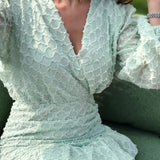 Ocean Dress With Details