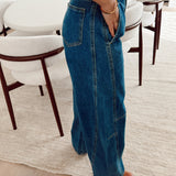 Dark denim barrel jeans PA8127