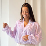 Fur Blouse Lila