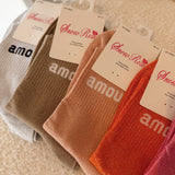 Amour glitter socks