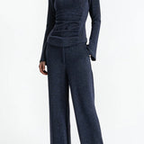 Coster Navy glitter pants