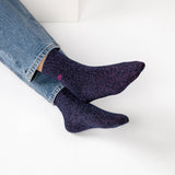 Glitter Socks Marineblauw