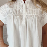 Vintage blouse 9336 WHITE