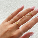 Connected star rings