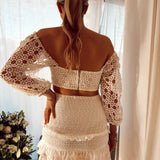 Leany Top Kant/Broderie