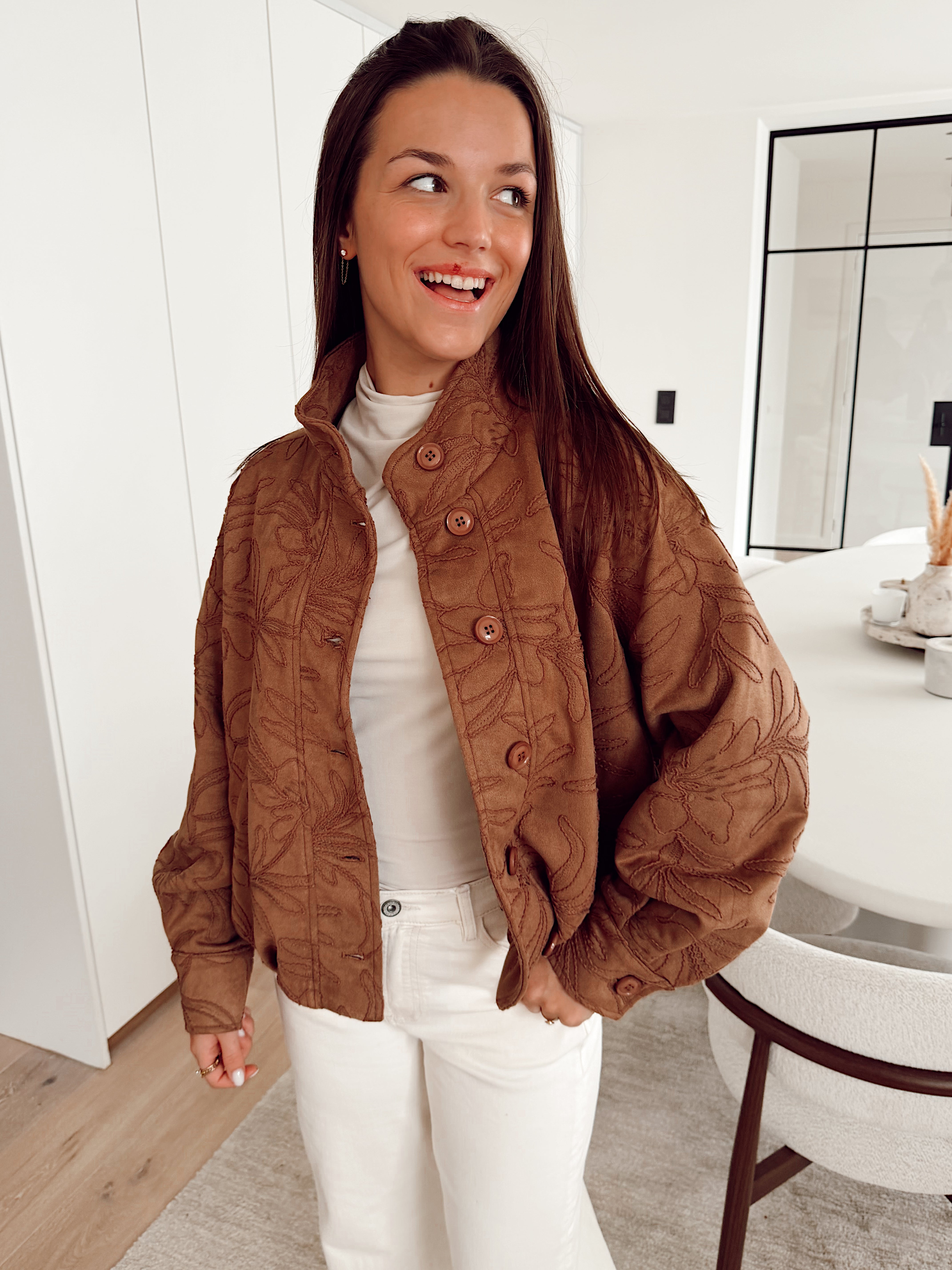Alost jacket camel b612