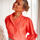 Flower Blouse Blush