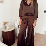Alger pants brown b605