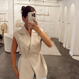Waist detail Blazer - BEIGE 3340