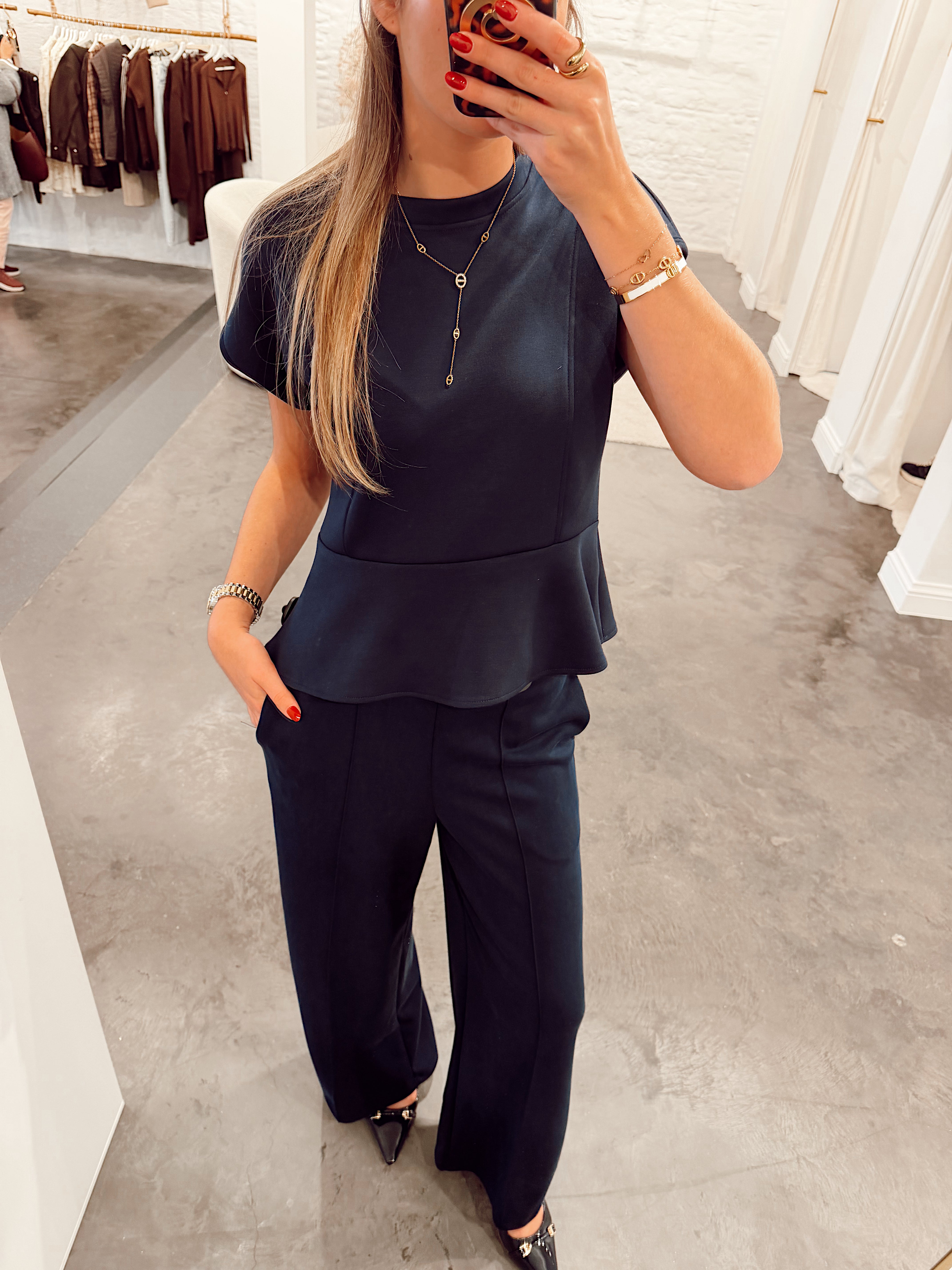 Classy Top Navy - Elma B601