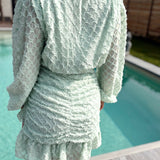 Ocean Dress With Details
