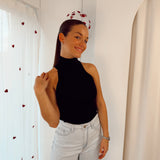 Noella turtleneck top black