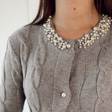 Pearl knit grey