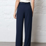 Wide navy pantalon