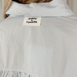 Spring whisper blouse blue