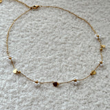 Pearl flower necklace