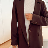 Albeke blazer choco b611