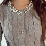Pearl knit grey