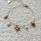 Cherry anklet
