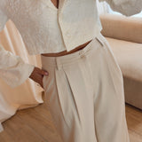 Léonor Pants ecru