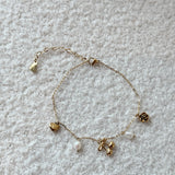 Cherry anklet