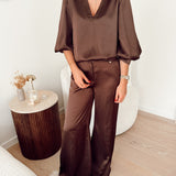 Alger pants brown b605