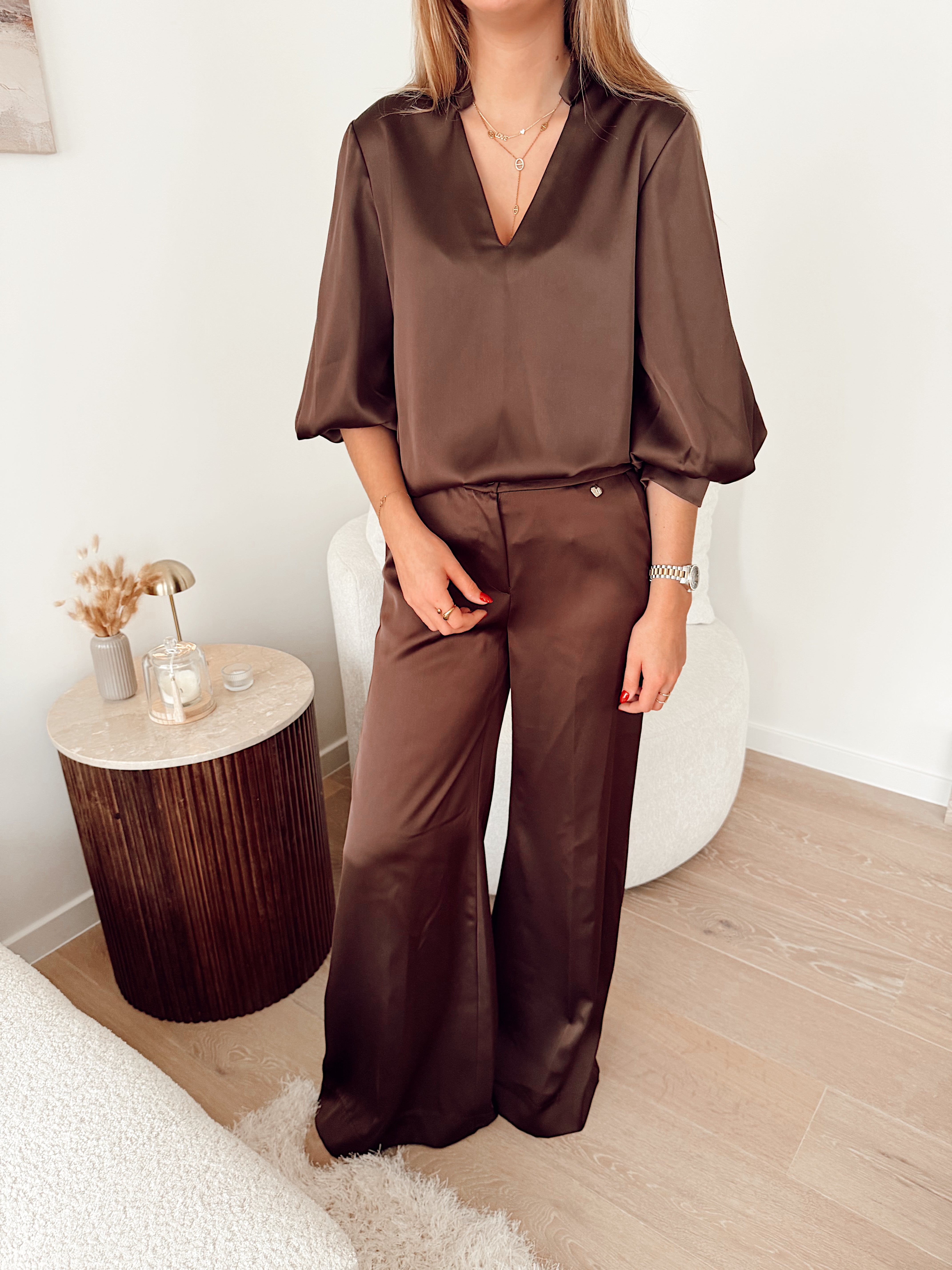 Alger pants brown b605