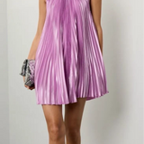 Plissé Dress Lila